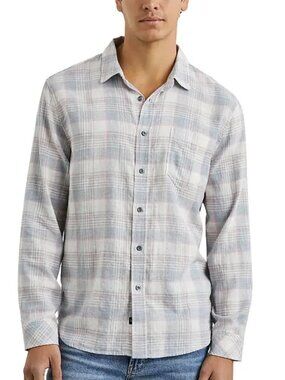NWT!! Rails Wyatt Gray/Pink Melange button down shirt - S